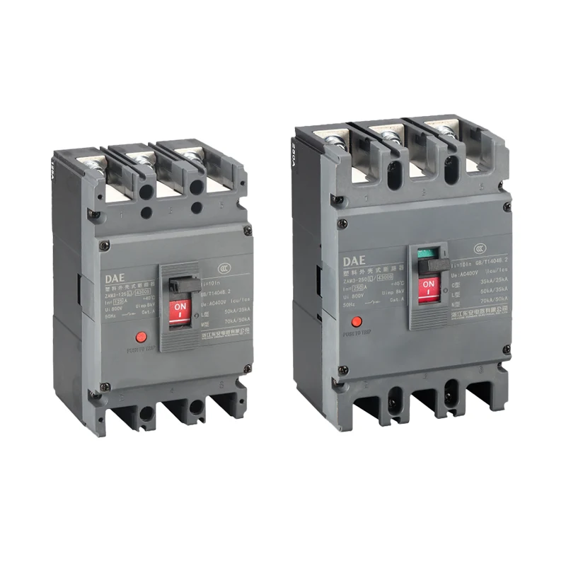 AC400V MCCB 630A 4 pólus