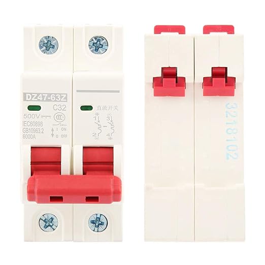 DC 500V 32A CIRUCT BREAPER | 2P MCB a napelemes energiarendszerhez