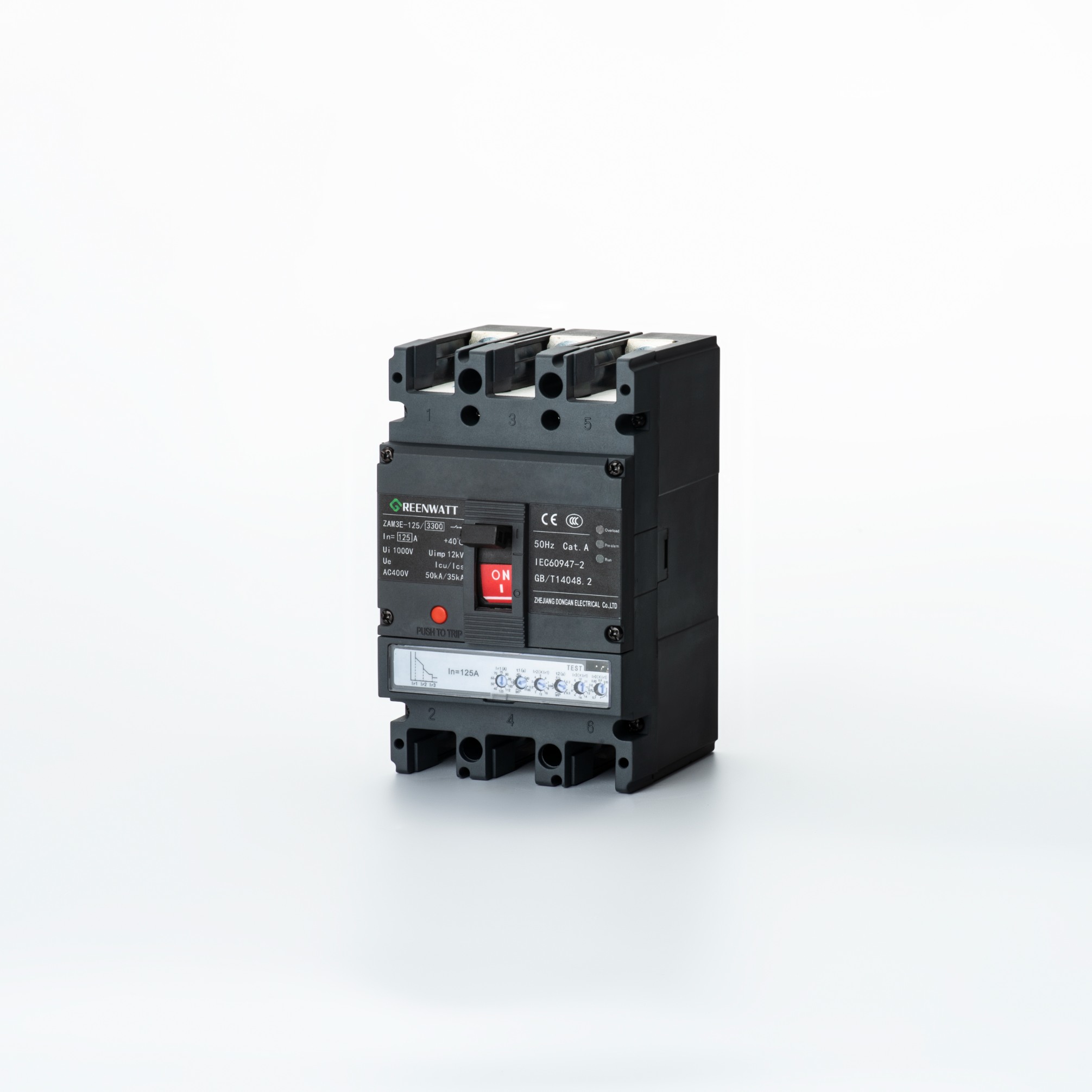 ZAM3E-125 elektronikus öntött tok megszakító | Zöldség